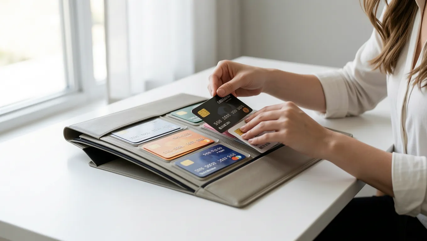 Organizing multiple credit card statements for personal loans for debt consolidation